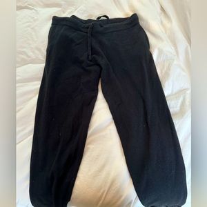 HATCH maternity cashmere jogger | Medium Black